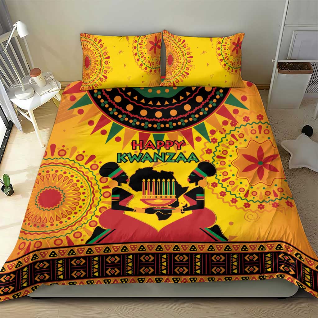 Afro-Americans Kwanzaa Bedding Set African Pattern LT15