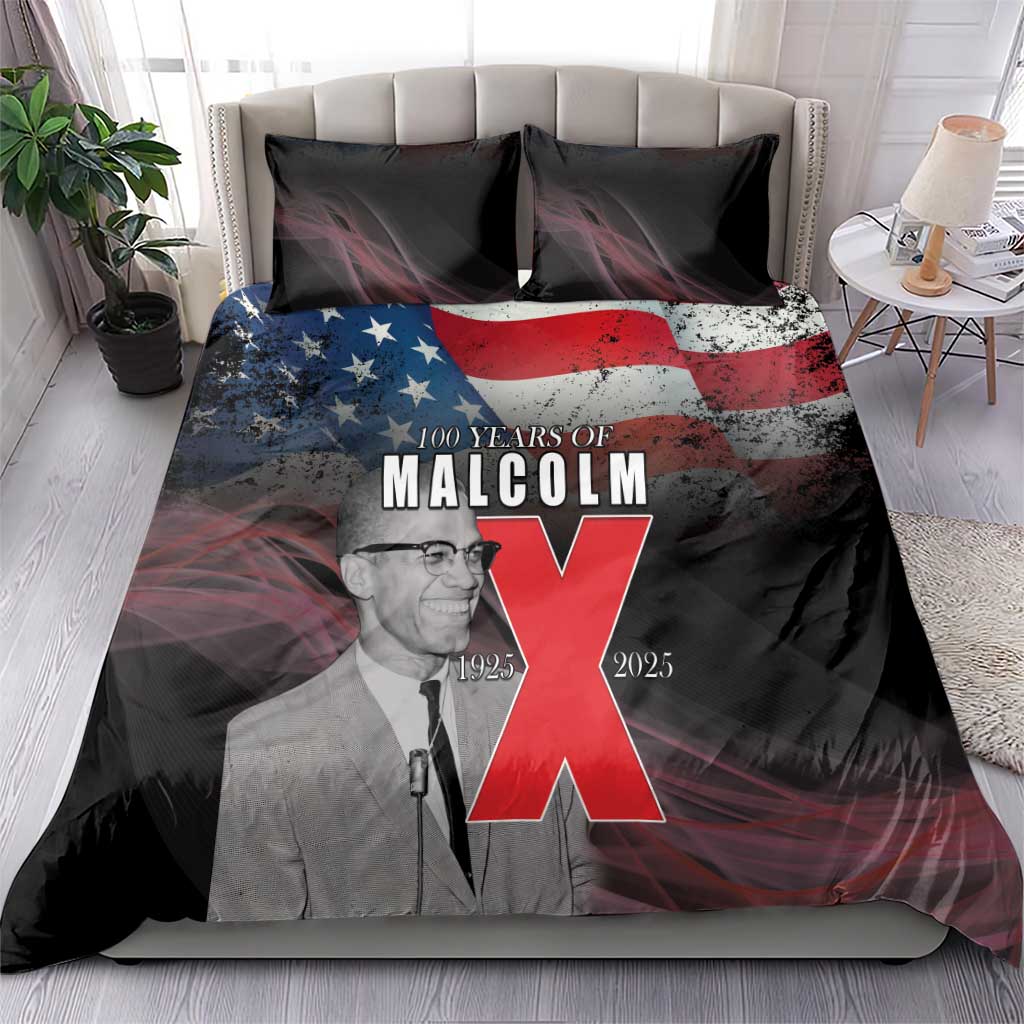 100 Years of Malcolm X Bedding Set His Legacy for Black LT15
