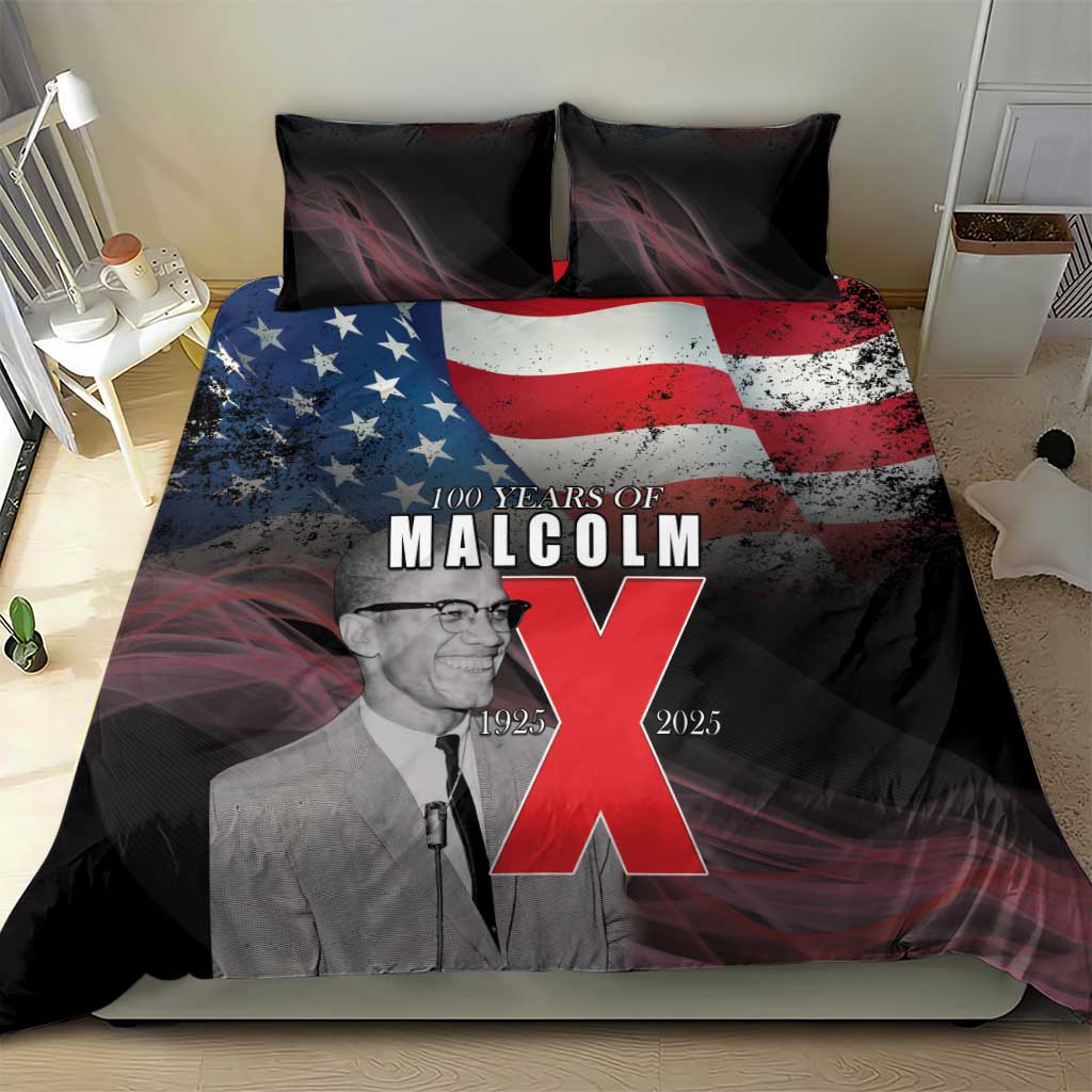 100 Years of Malcolm X Bedding Set His Legacy for Black LT15