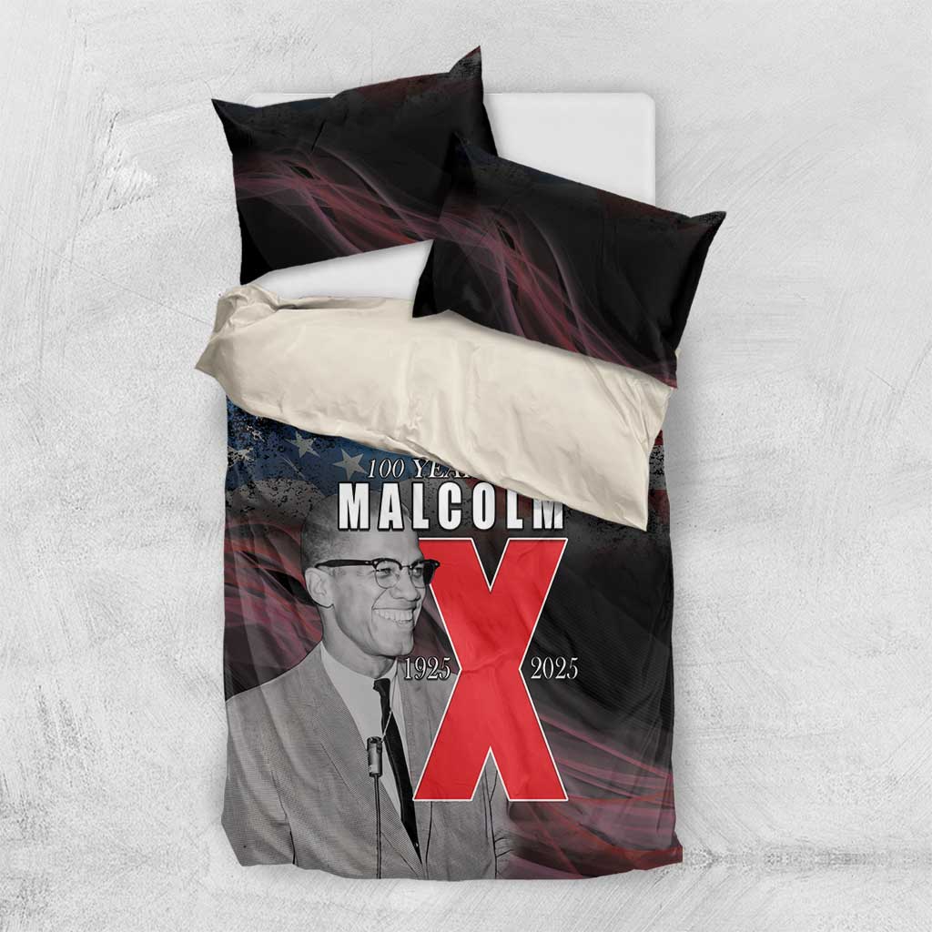 100 Years of Malcolm X Bedding Set His Legacy for Black LT15