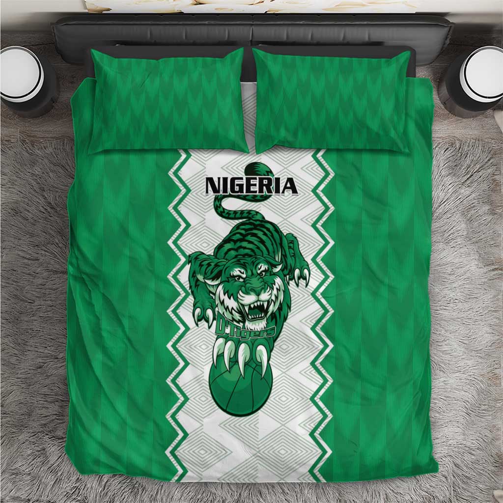 Afro Basketball Nigeria Bedding Set Go Champions DTigers LT15