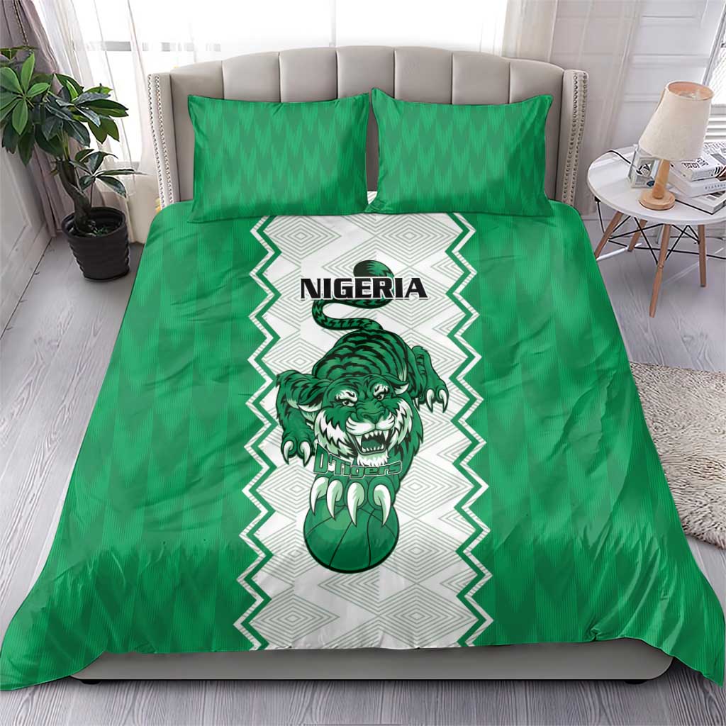 Afro Basketball Nigeria Bedding Set Go Champions DTigers LT15