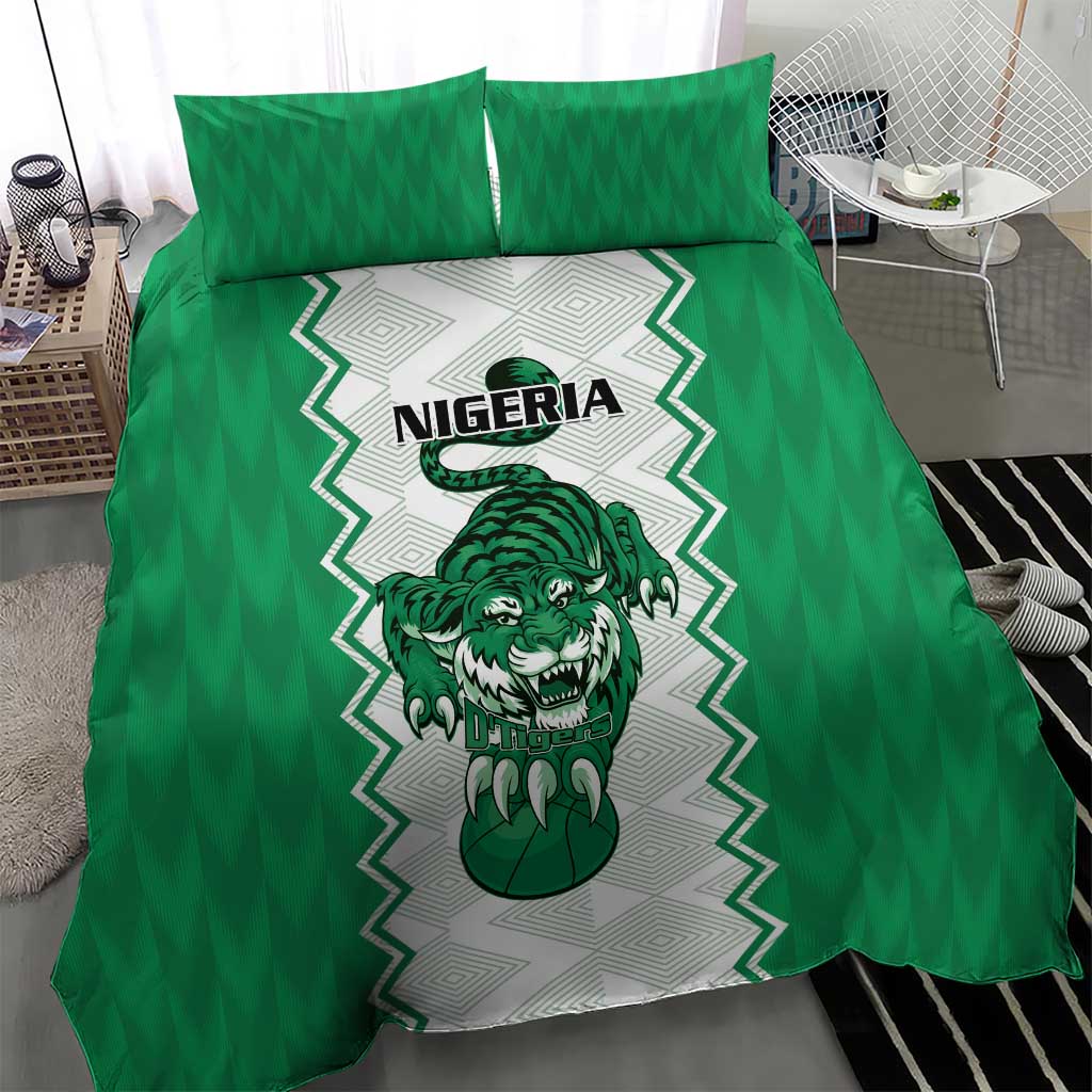 Afro Basketball Nigeria Bedding Set Go Champions DTigers LT15