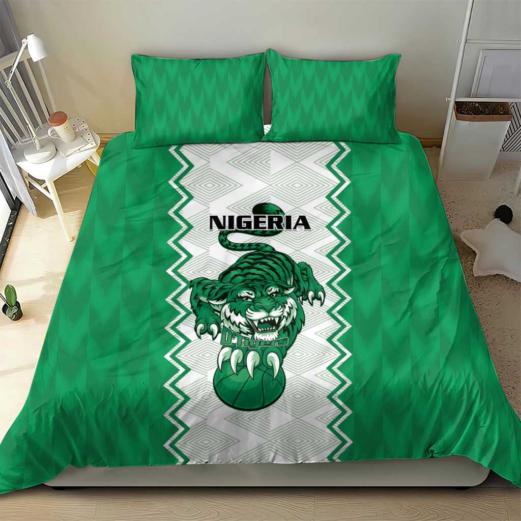 Afro Basketball Nigeria Bedding Set Go Champions DTigers LT15