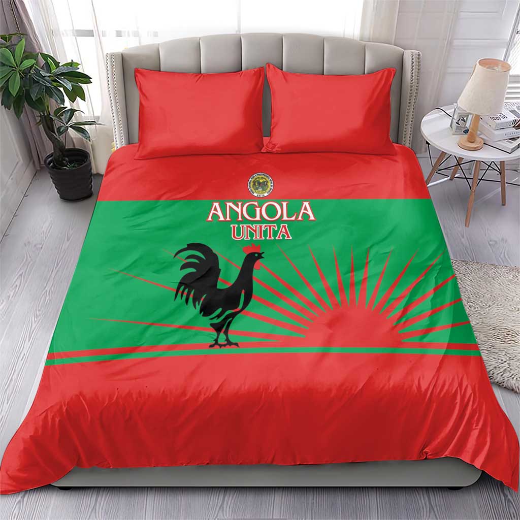Angola Bedding Set UNITA  Party Flag Style LT15