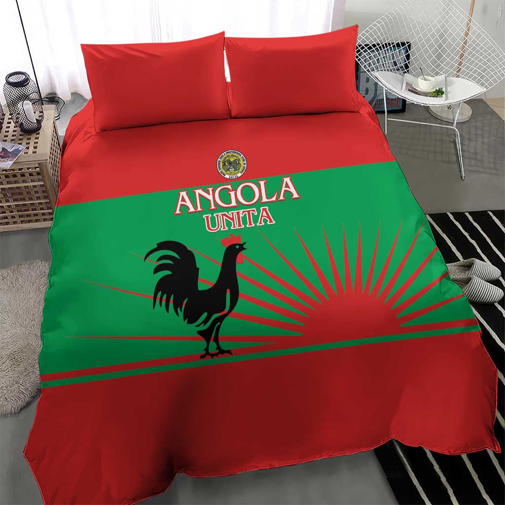 Angola Bedding Set UNITA  Party Flag Style LT15