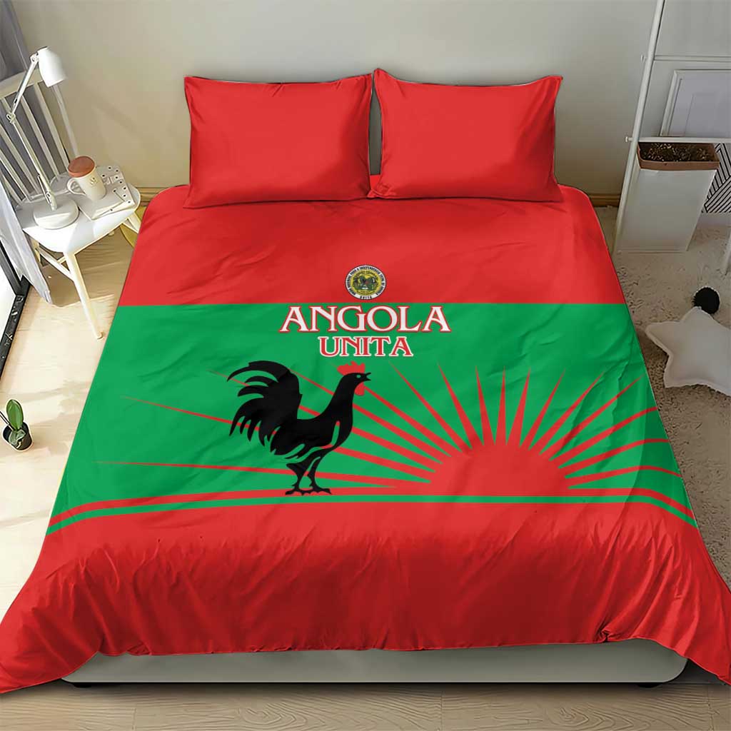 Angola Bedding Set UNITA  Party Flag Style LT15