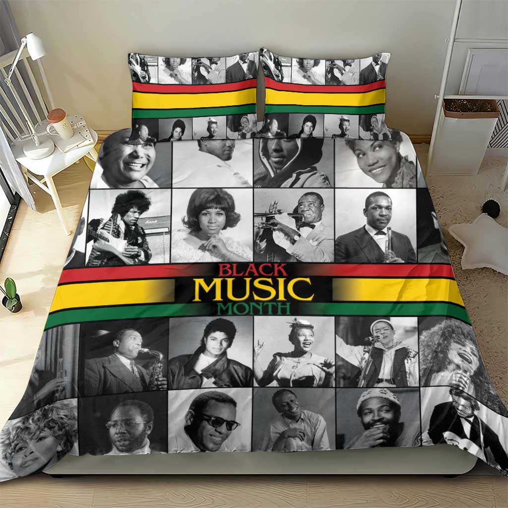 Black Music Month Legends Tribute Bedding Set LT15