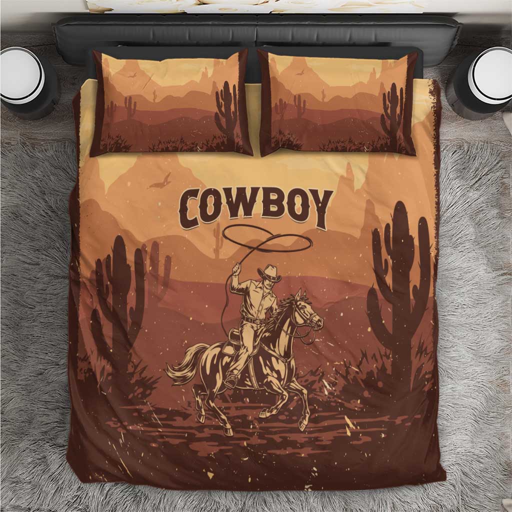 Black Cowboy Take Me Away Bedding Set LT15