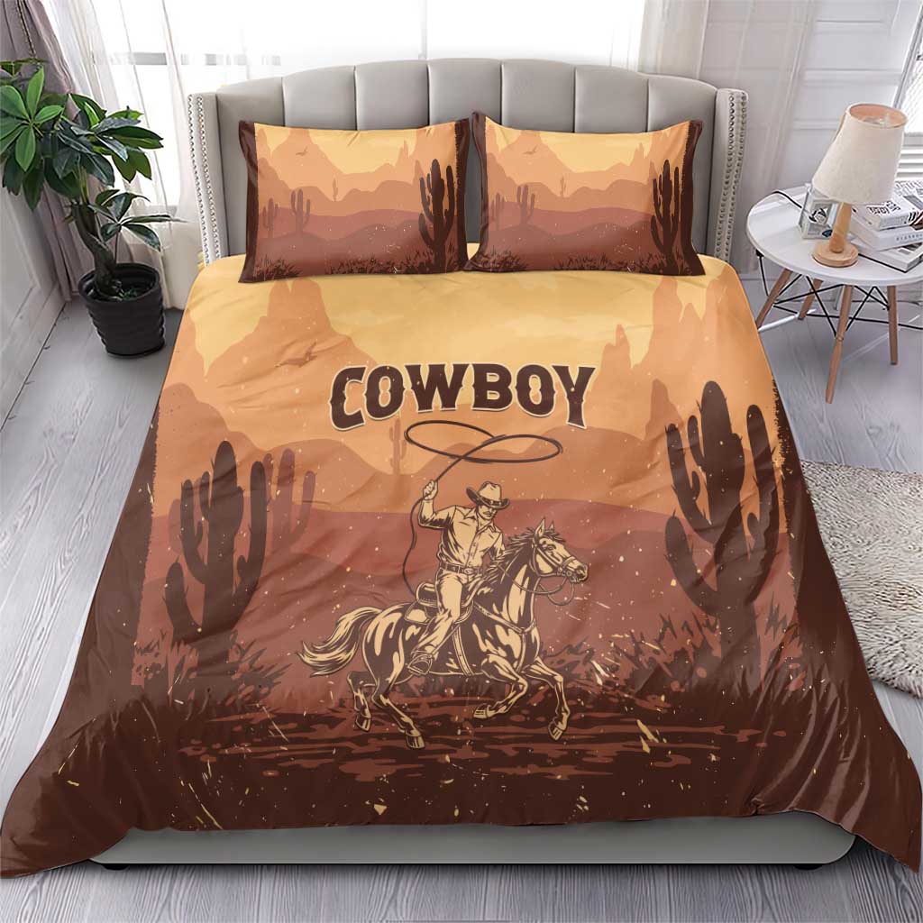 Black Cowboy Take Me Away Bedding Set LT15