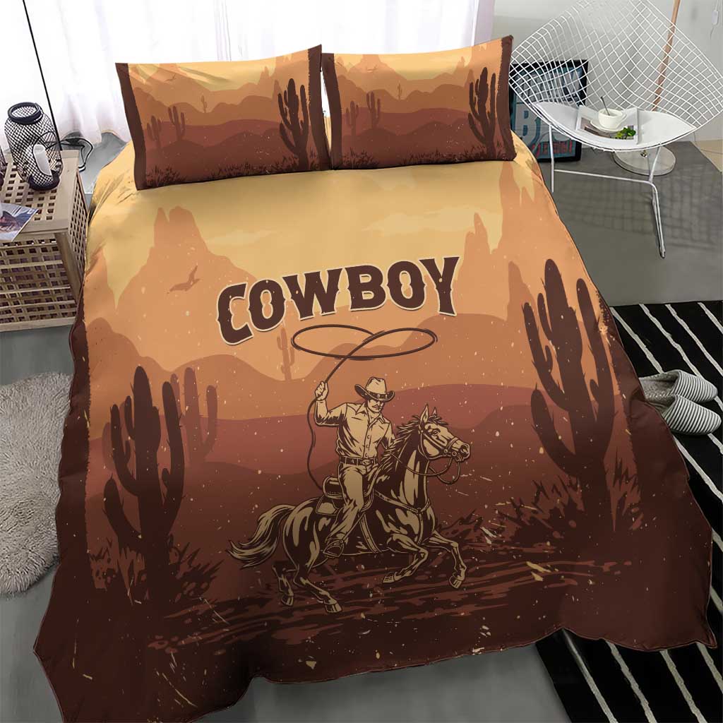 Black Cowboy Take Me Away Bedding Set LT15