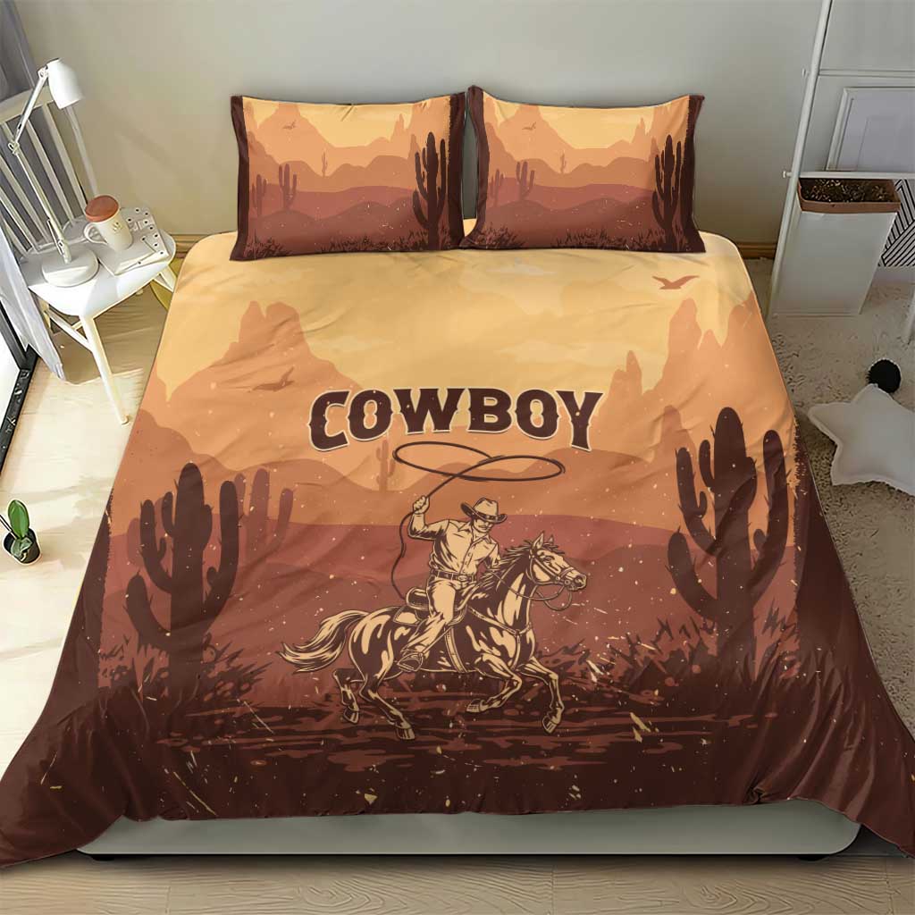 Black Cowboy Take Me Away Bedding Set LT15