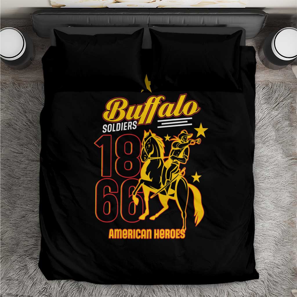 Afro-Americans Buffalo Soldiers Bedding Set 9th and 10th Cavalry Regiment LT15