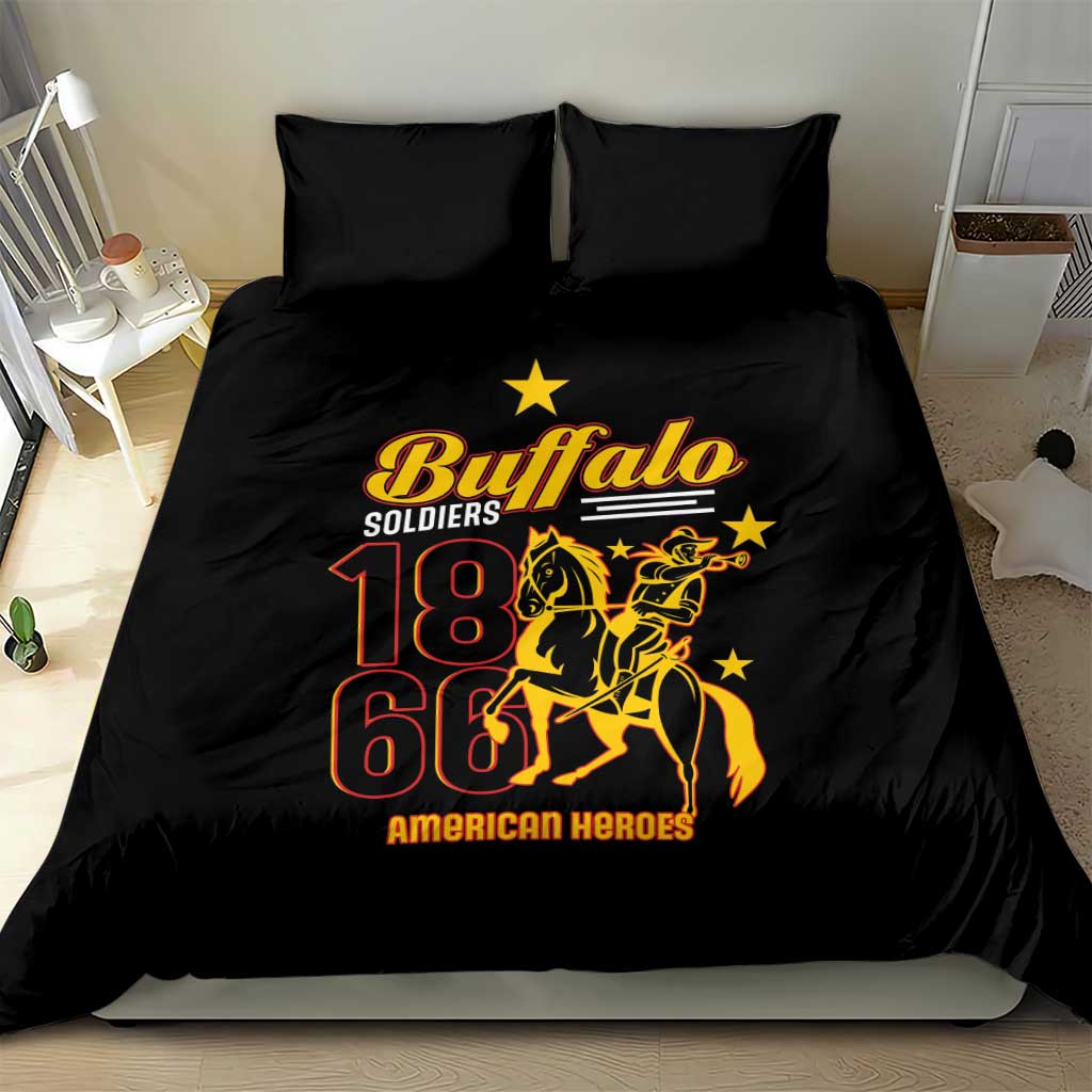 Afro-Americans Buffalo Soldiers Bedding Set 9th and 10th Cavalry Regiment LT15