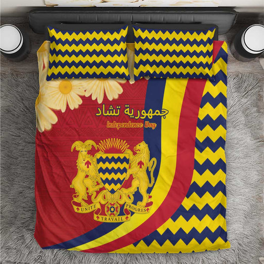 Afro Chad Bedding Set Happy 65th of Independence LT15