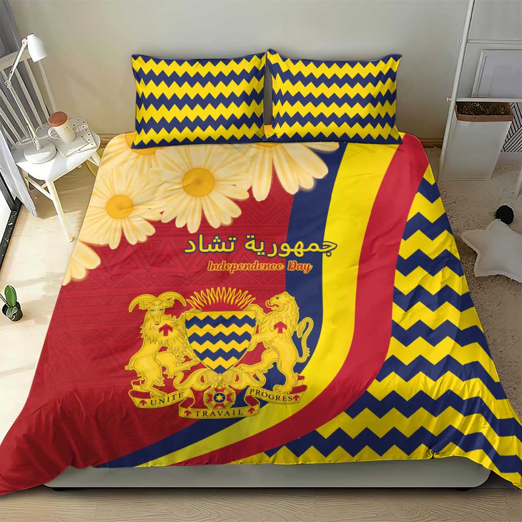 Afro Chad Bedding Set Happy 65th of Independence LT15