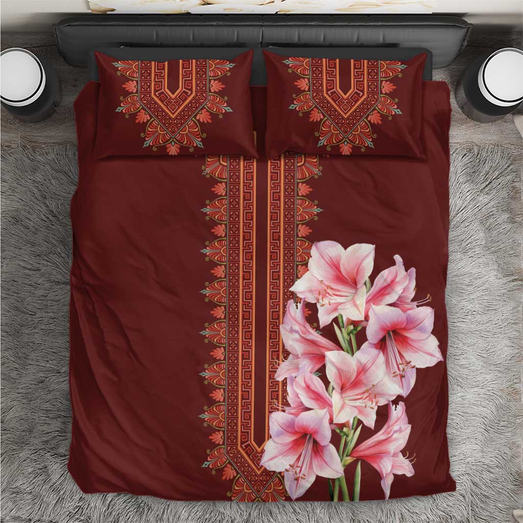 Africa Dashiki Bedding Set With Belladonna Lily LT18
