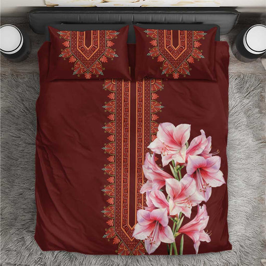 Africa Dashiki Bedding Set With Belladonna Lily LT18
