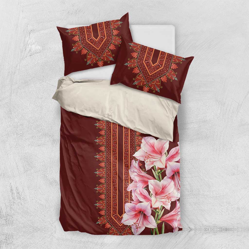 Africa Dashiki Bedding Set With Belladonna Lily LT18