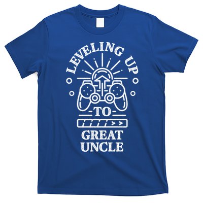 Leveling Up To Great Uncle Promoted To Granduncle Gamer Cool Gift T-Shirt