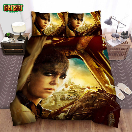 Mad Max Fury Road Movie Furiosa Poster Bed Sheets Duvet Cover Bedding Set
