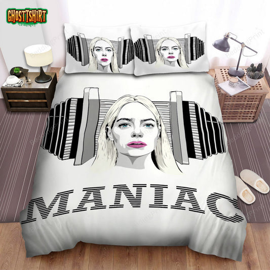 Maniac (2018) Movie Illustration 6 Bed Sheets Duvet Cover Bedding Set