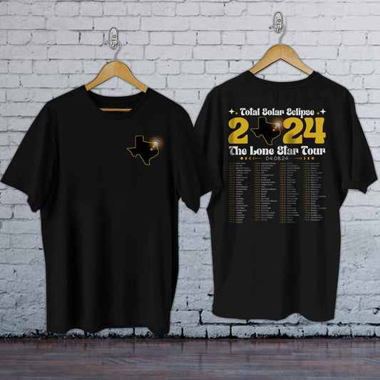 Matching Family Texas Total Solar Eclipse Shirt | Lone Star State Road Trip