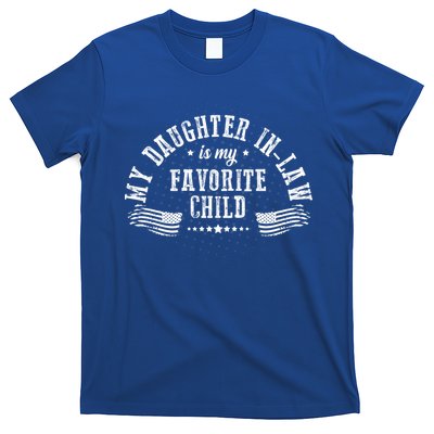 My Daughter In Law Is My Favorite Child Usa Flag T-Shirt