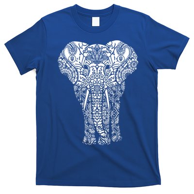 Mandala Elephant Hastin Gaja Pattern Yoga Great Gift T-Shirt