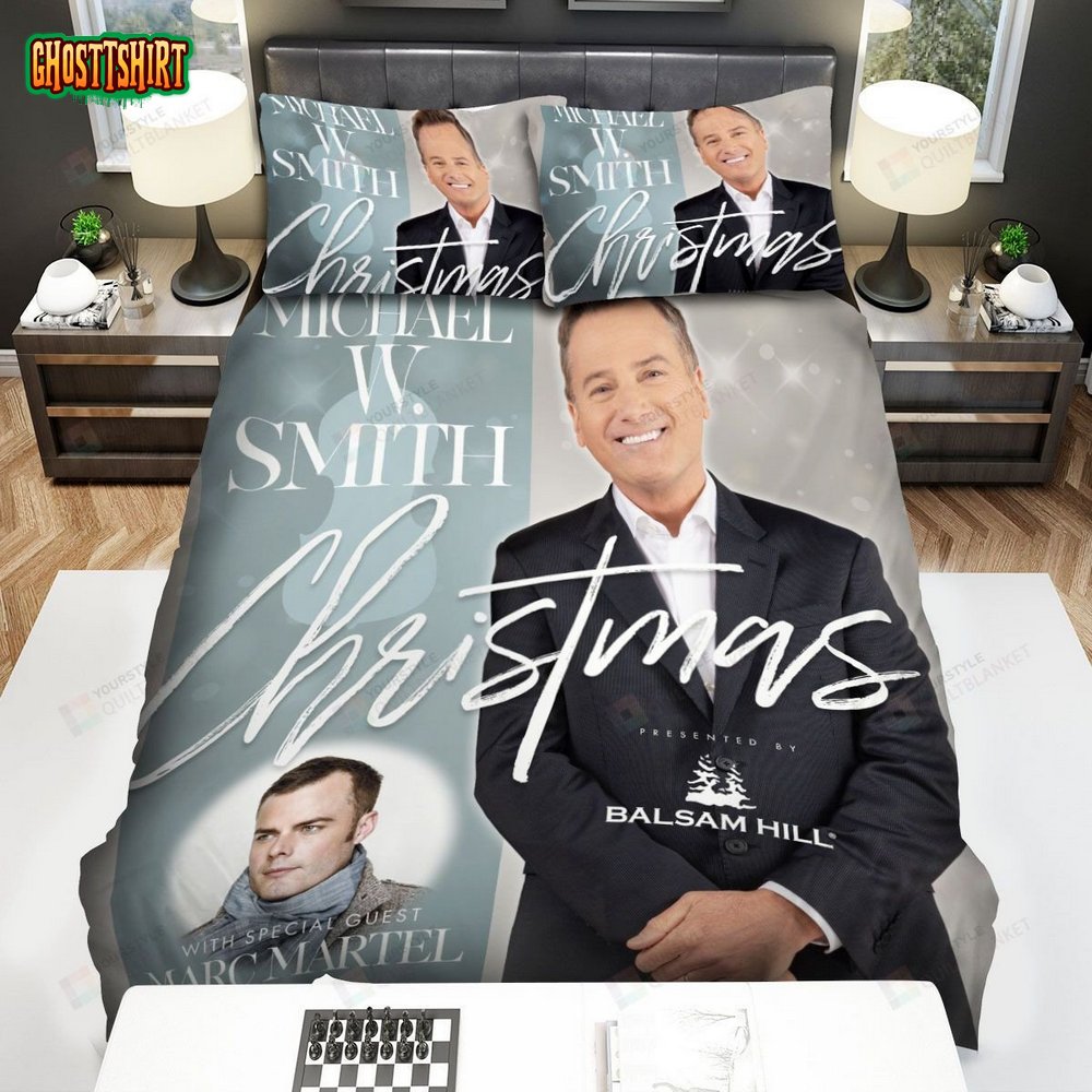 Michael W. Smith Christmas Concert Poster Bed Sheets Spread Comforter Duvet Cover Bedding Set