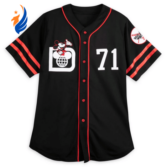 Mickey Mouse Walt Disney World Baseball Jersey: Perfect Gift for Disney Lovers - Get Yours Now! - Bafud