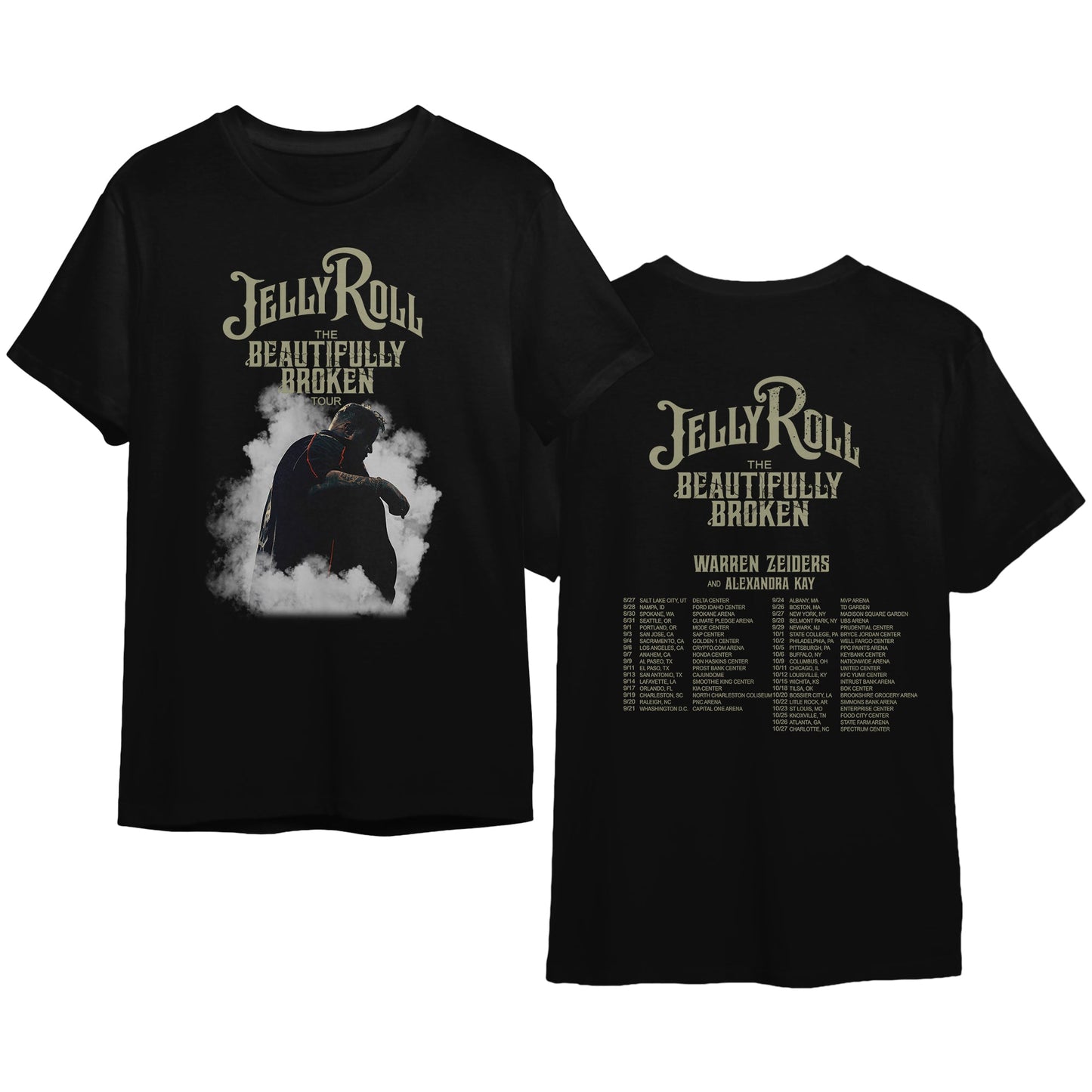 Jelly Roll The Beautifully Broken Tour Shirt, Jelly Roll 2024 Tour Shirt