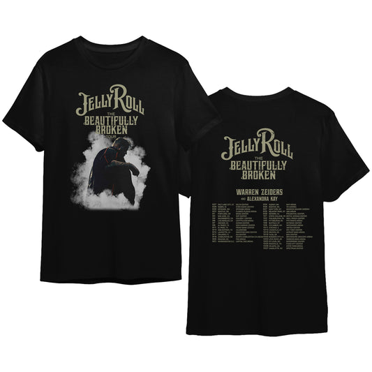 Jelly Roll The Beautifully Broken Tour Shirt, Jelly Roll 2024 Tour Shirt