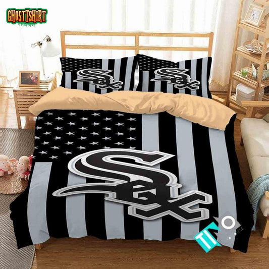 MLB Chicago White Sox 1 Logo 3D Personalized CustomizedBedding Set