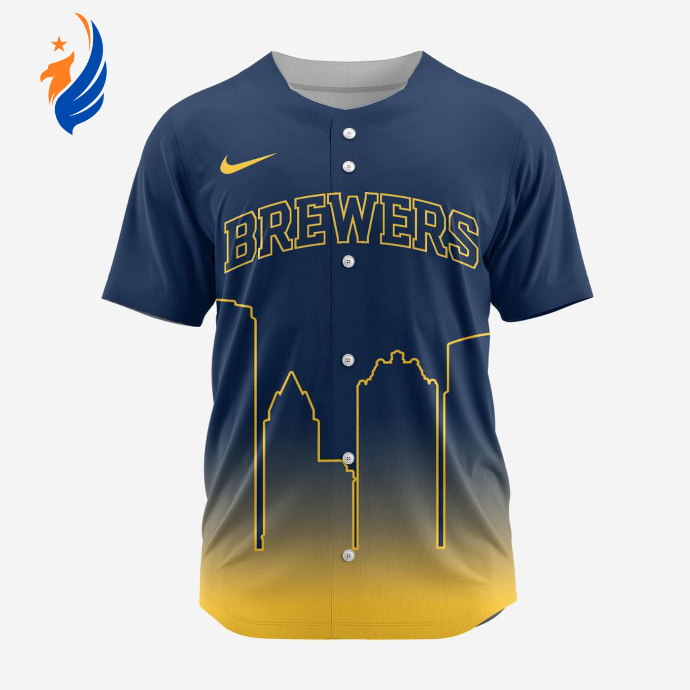 MLB Milwaukee Brewers Special City Edition Concept Baseball Jersey Gift for Men Women - Bafud