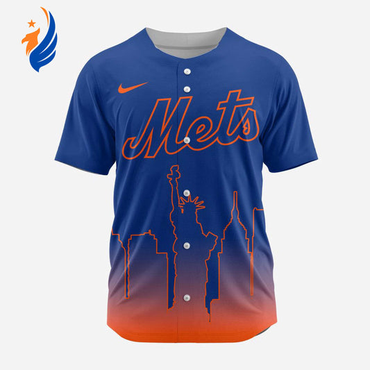 MLB New York Mets Special City Edition Concept Baseball Jersey Gift for Men Women - Bafud