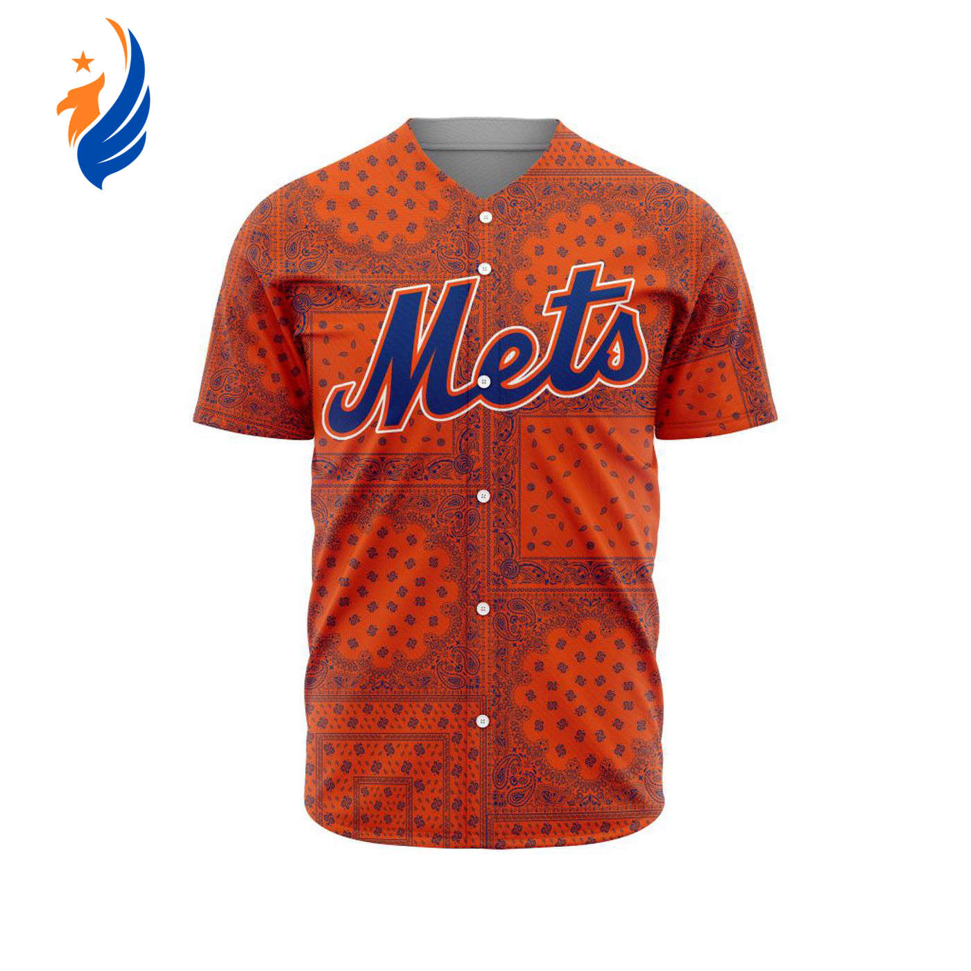 MLB New York Mets Special Paisley Design Baseball Jersey Gift for Men Women - Bafud