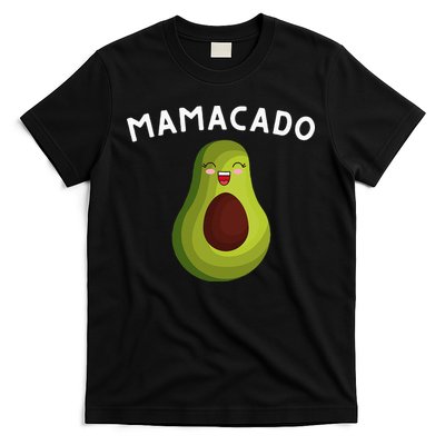 Mamacado Mom Pregnancy Announcement Avocado & Guacamole T-Shirt
