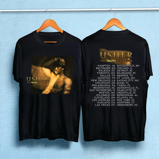 Vintage 2004 Usher The Truth Tour Tee Shirt