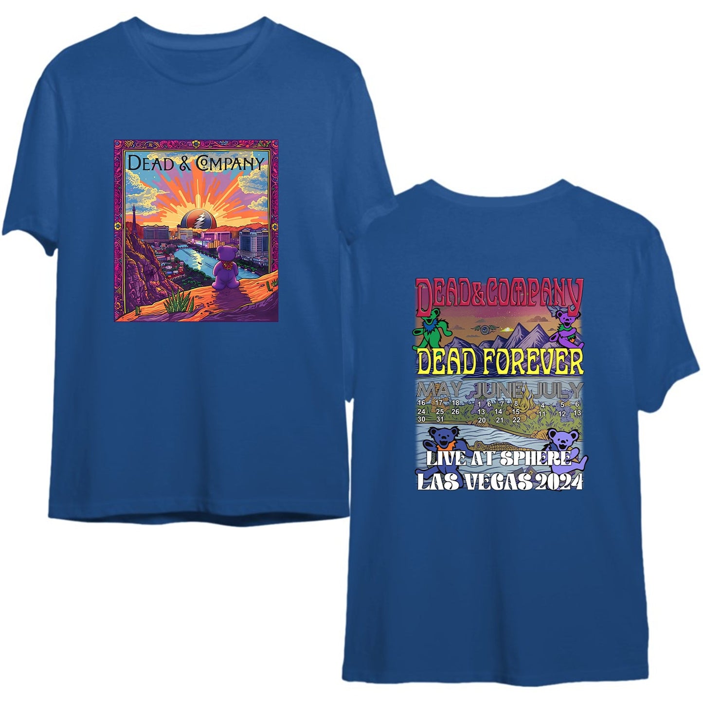 Dead Company Live at The Sphere: Las Vegas Residency Concert T-Shirt