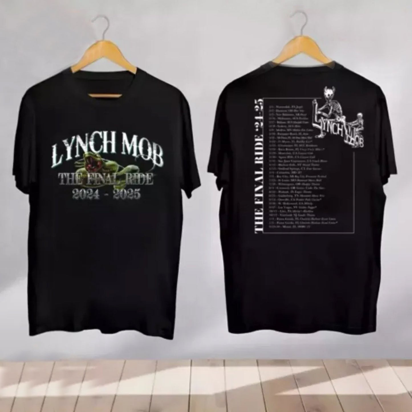 Lynch Mob the final ride 2024-2025 Gift For Fans Unisex All Size Shirt