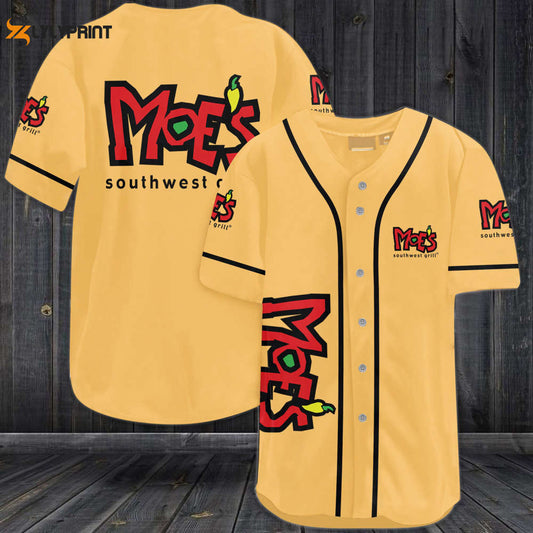 Moe's Southwest Grill Baseball Jersey - Gift for Men Women - lylyprint.com