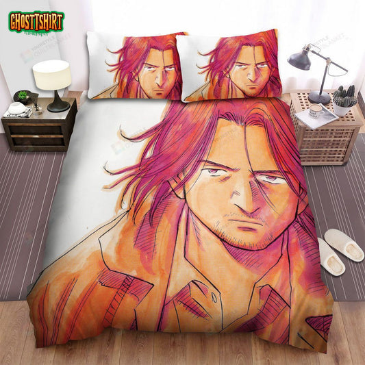 Monster Dr Kenzo Manga Anime Bed Sheets Spread Comforter Duvet Cover Bedding Set