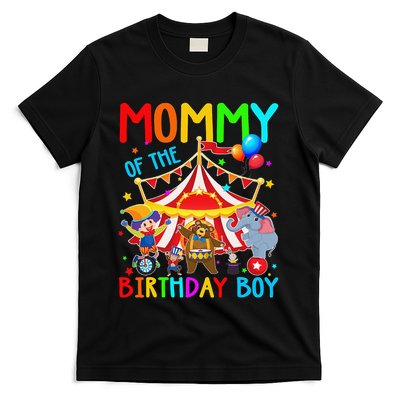 Mommy Of The Birthday Carnival Circus Themed Family Bday T-Shirt