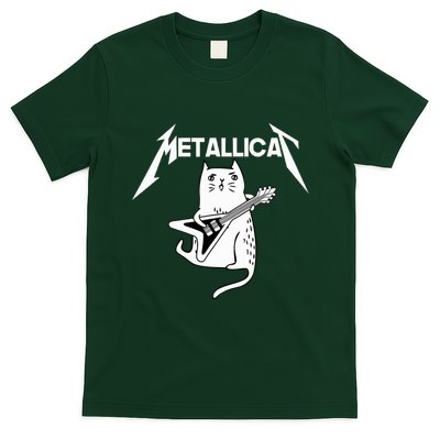 Mettalicat Rock Band Guitar Funny Christmas Gift T-Shirt