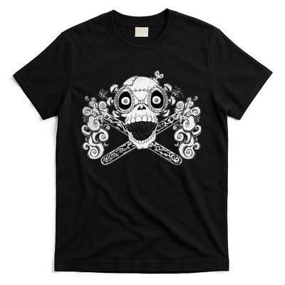 Mad Science Skull And Crossbones T-Shirt