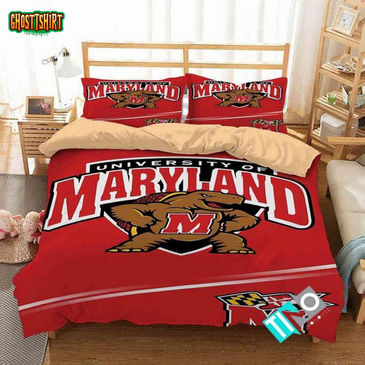 NCAA Maryland Terrapins 1 Logo D 3D Personalized CustomizedBedding Set