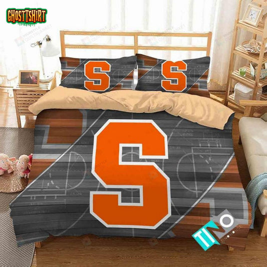 Ncaa Syracuse Orange 1 Logo N 3D Duvet Cover Bedding Set