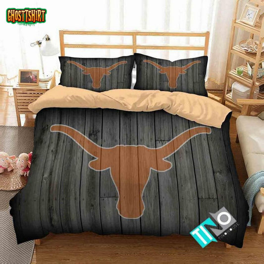 Ncaa Texas Longhorns 1 Logo N 3D Personalized CustomizedBedding Set
