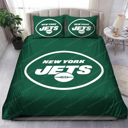 NFL New York Jets Green Bedding Set